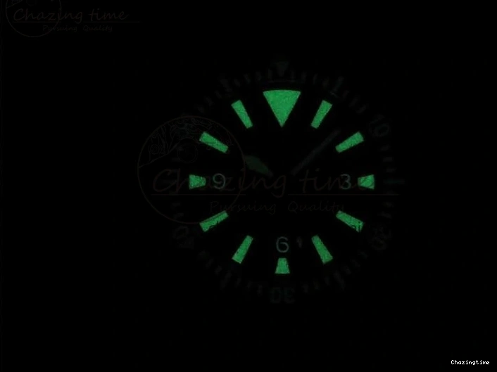 0117 Vintage Seamaster 300 No Date SS B12 Black Dial On Brown Leather Strap A2836 (Free Nylon Strap) Comfortable 7912